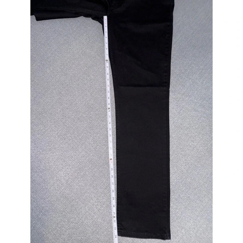 Levi's 511 Slim Fit Black Jeans Mens 36x34 Denim Pants 04511-4406